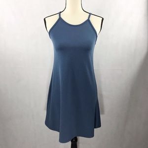 Wall Flower Sleeveless Pullover Mini Dress Blue XS
